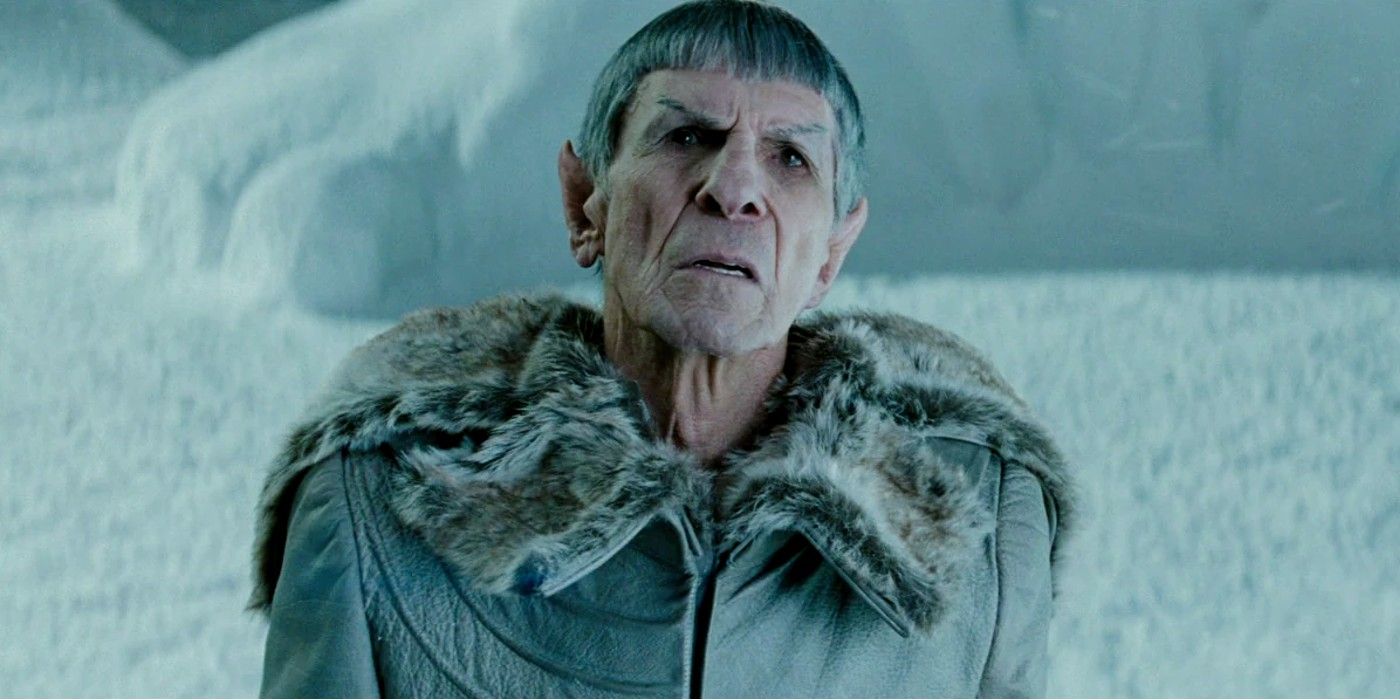 Leonard Nimoy As Spock In Star Trek 2009