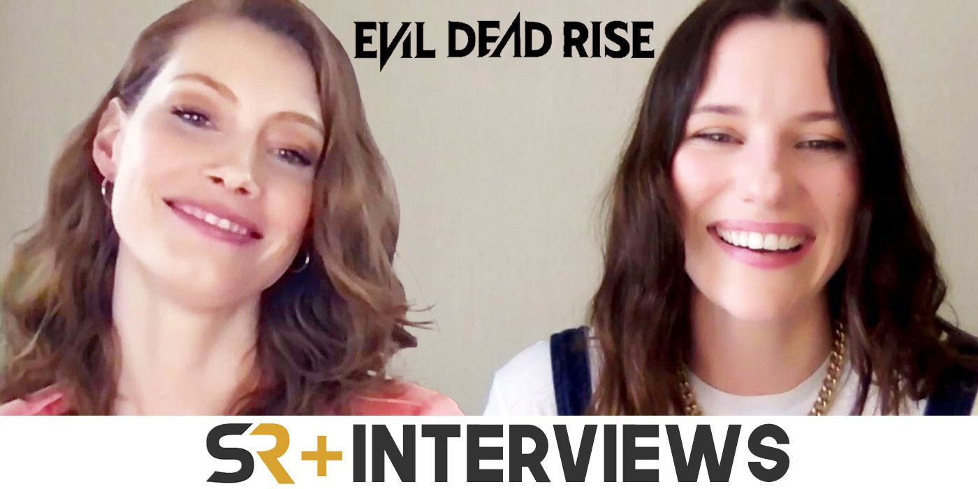 EVIL DEAD RISE Interview with actors Alyssa Sutherland and Lily Sullivan 