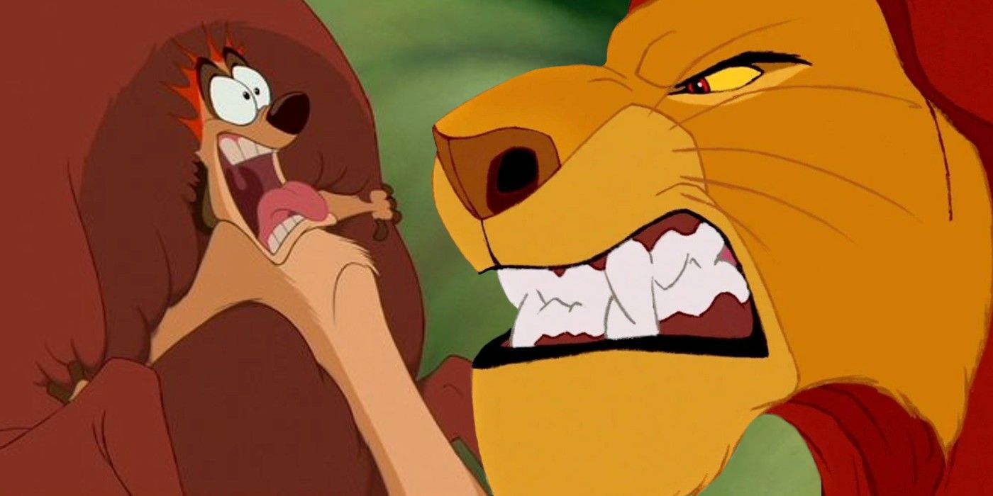 lion king mufasa eat timone