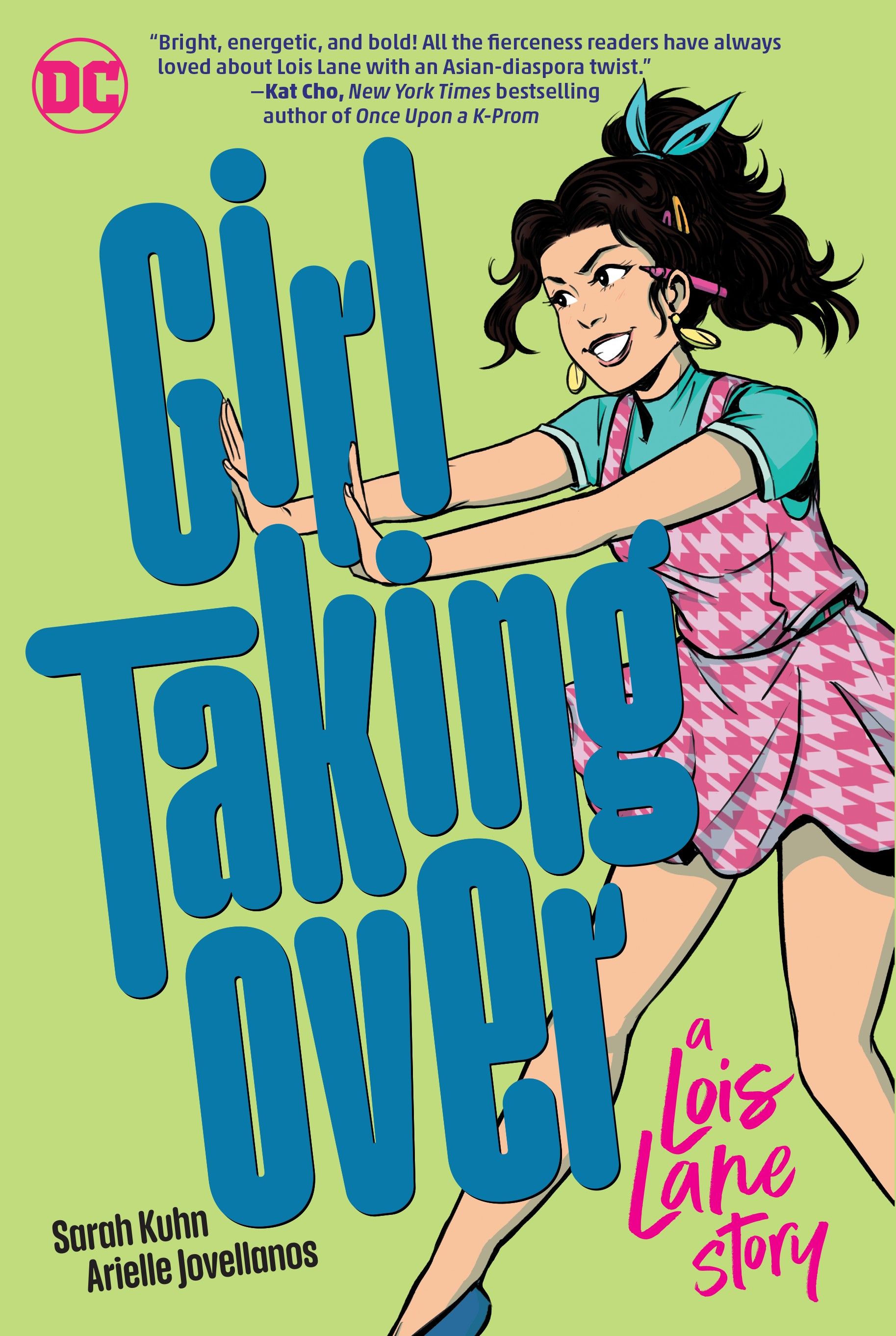Lois Lane Girl covers up with a blurb