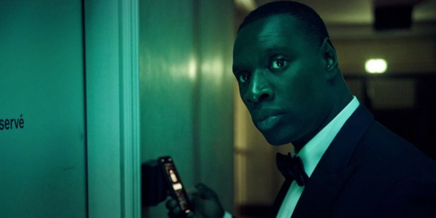 Omar Sy as Assane in Lupin.