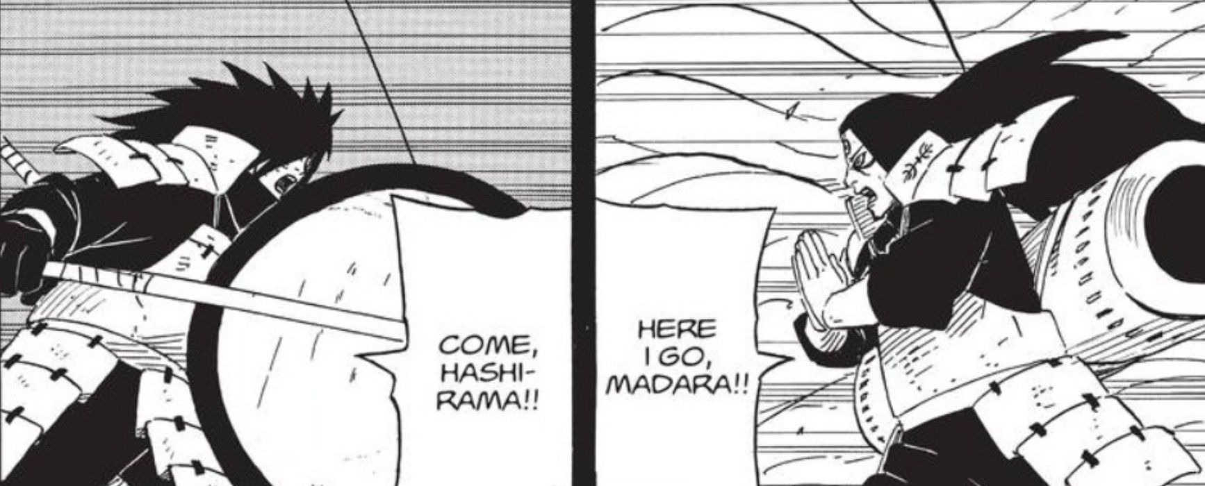 Madara versus Hashirama
