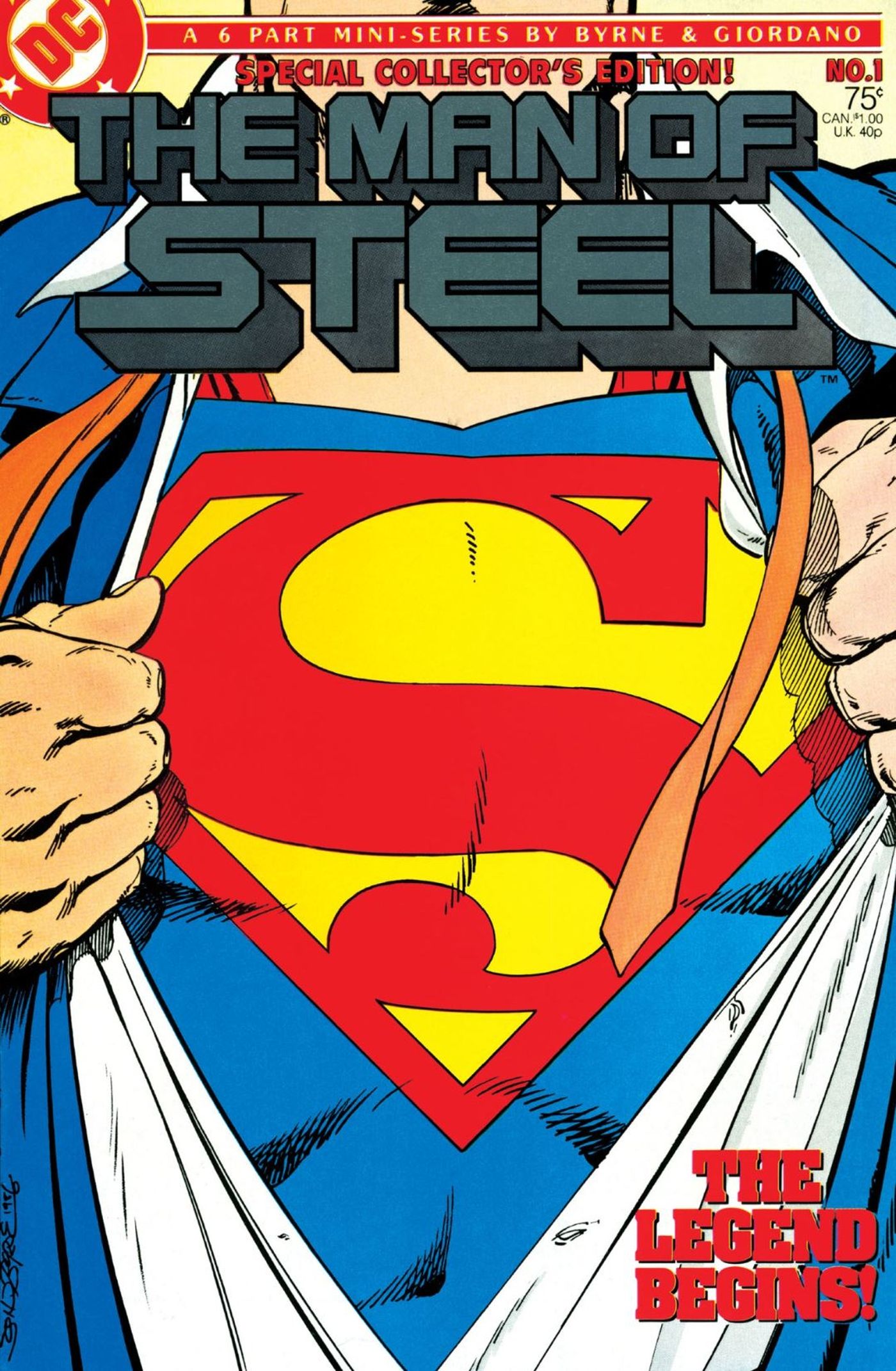 Man of Steel 1 DC Comics