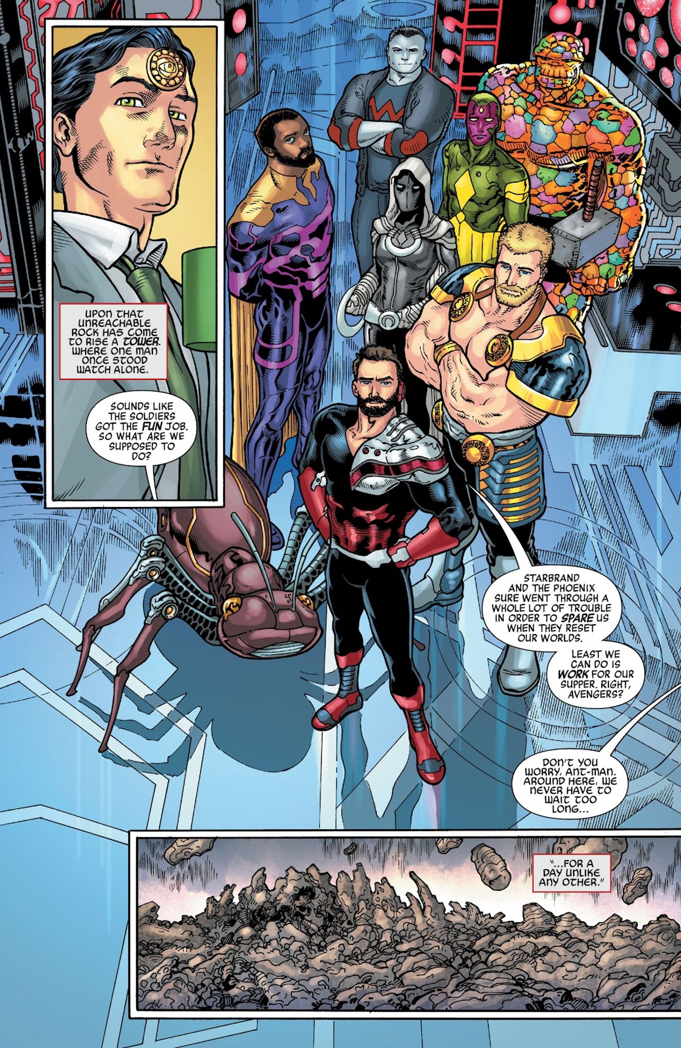 Marvel nova equipe multiversal dos Vingadores