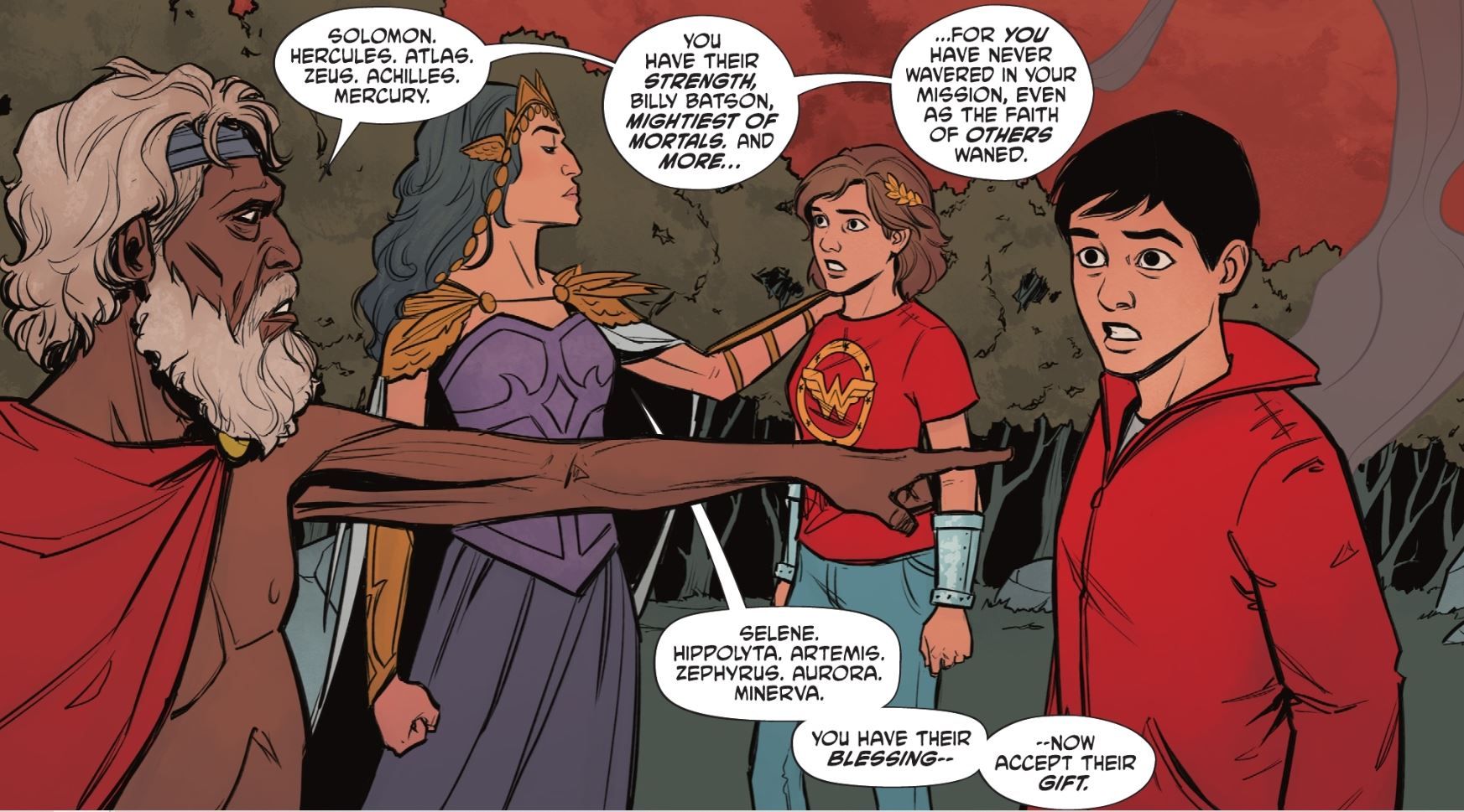 Mary New Shazam Powers DC Comics