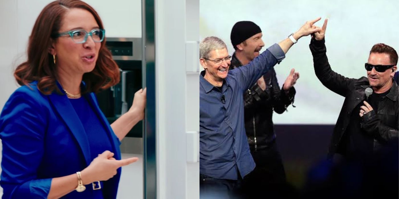 Maya Rudolph in Popstar and U2 with Tom Cook