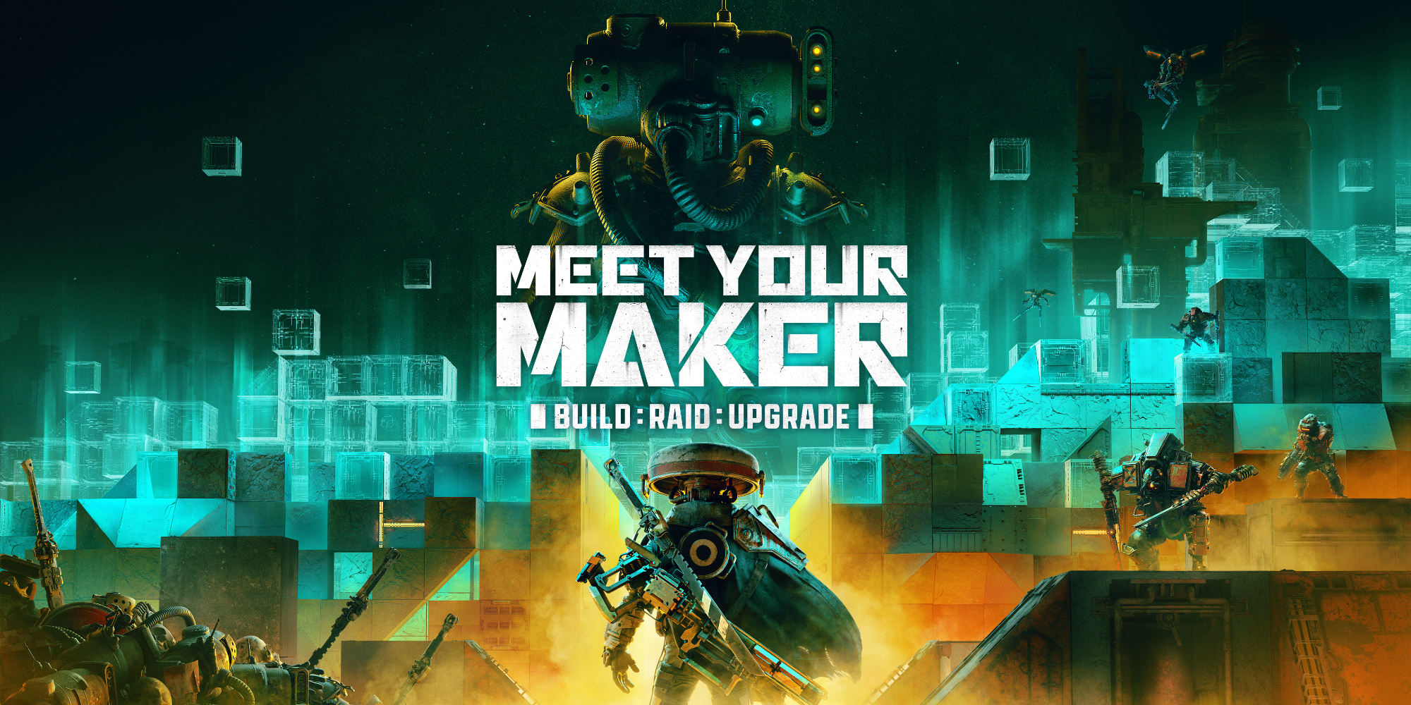 Meet Your Maker Review key art and game title