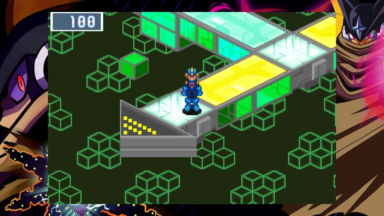 Mega Man Battle Network Legacy Collection In The Net