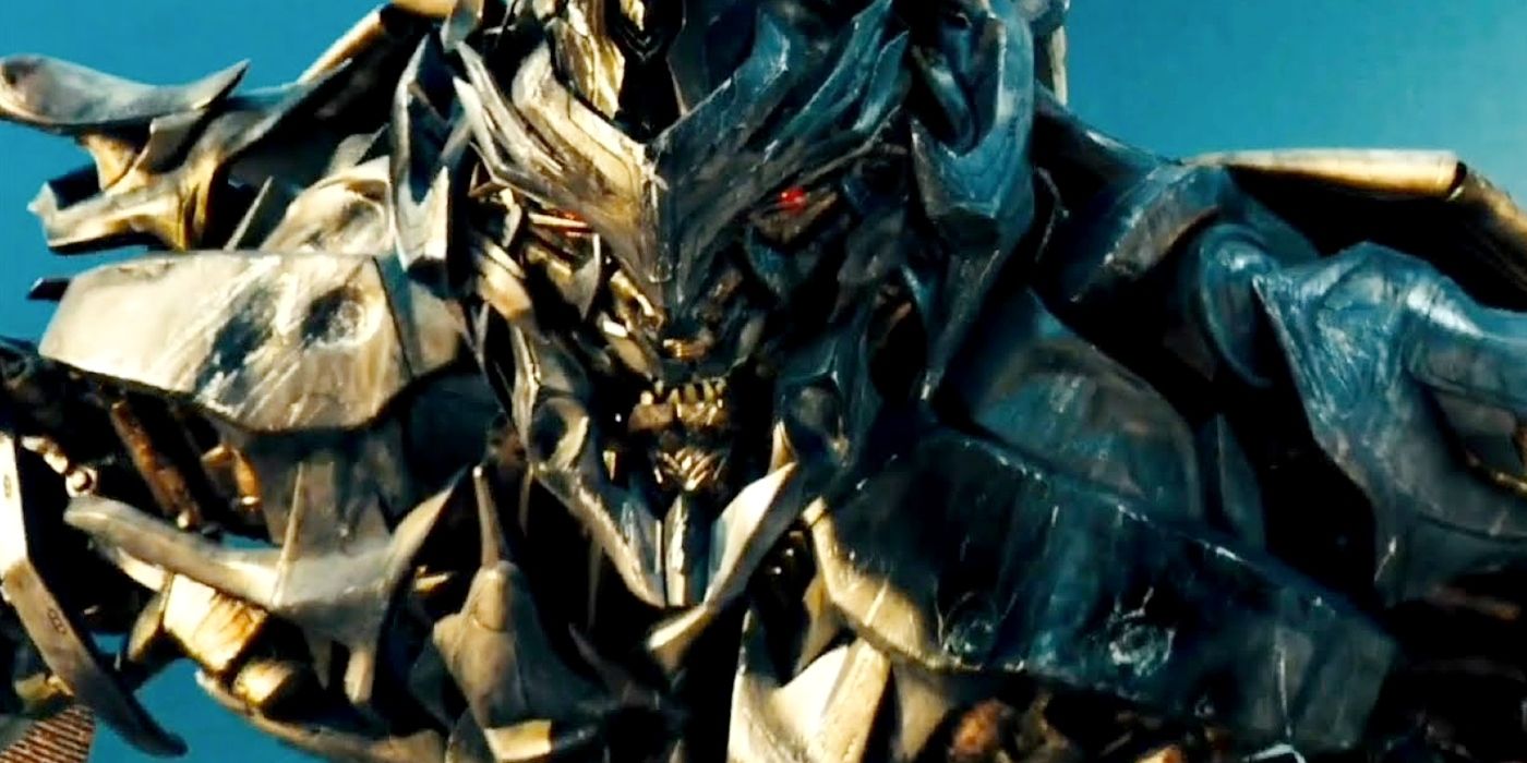 Megatron looking angry in Transformers.