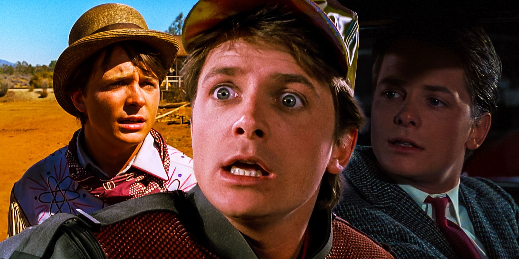 Michael J fox Marty Mcfly Back to the future part 2 part 3