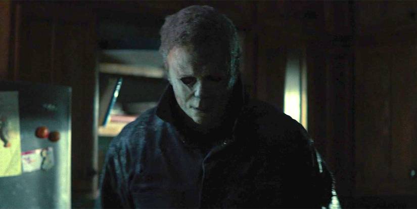 Michael Myers (James Jude Courtney) standing menacingly in Halloween Ends