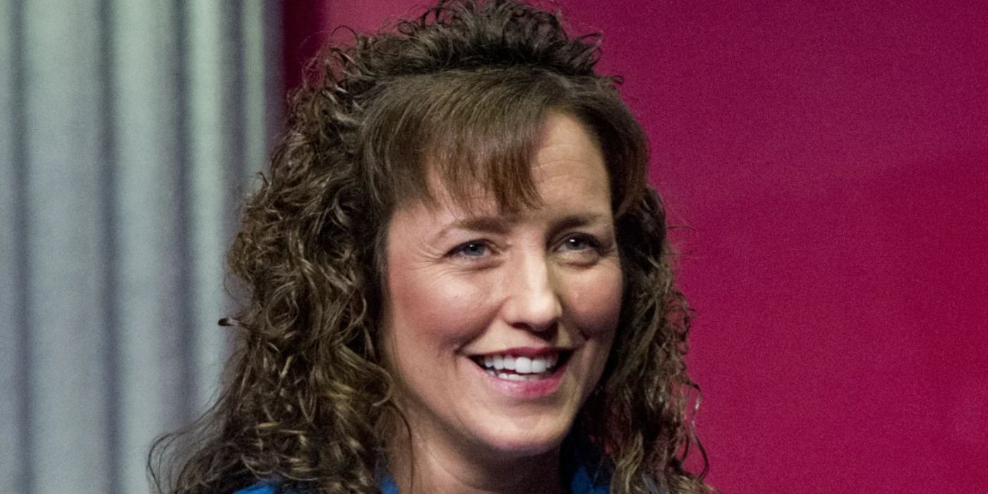Michelle Duggar from 19 Kids and Counting smiling