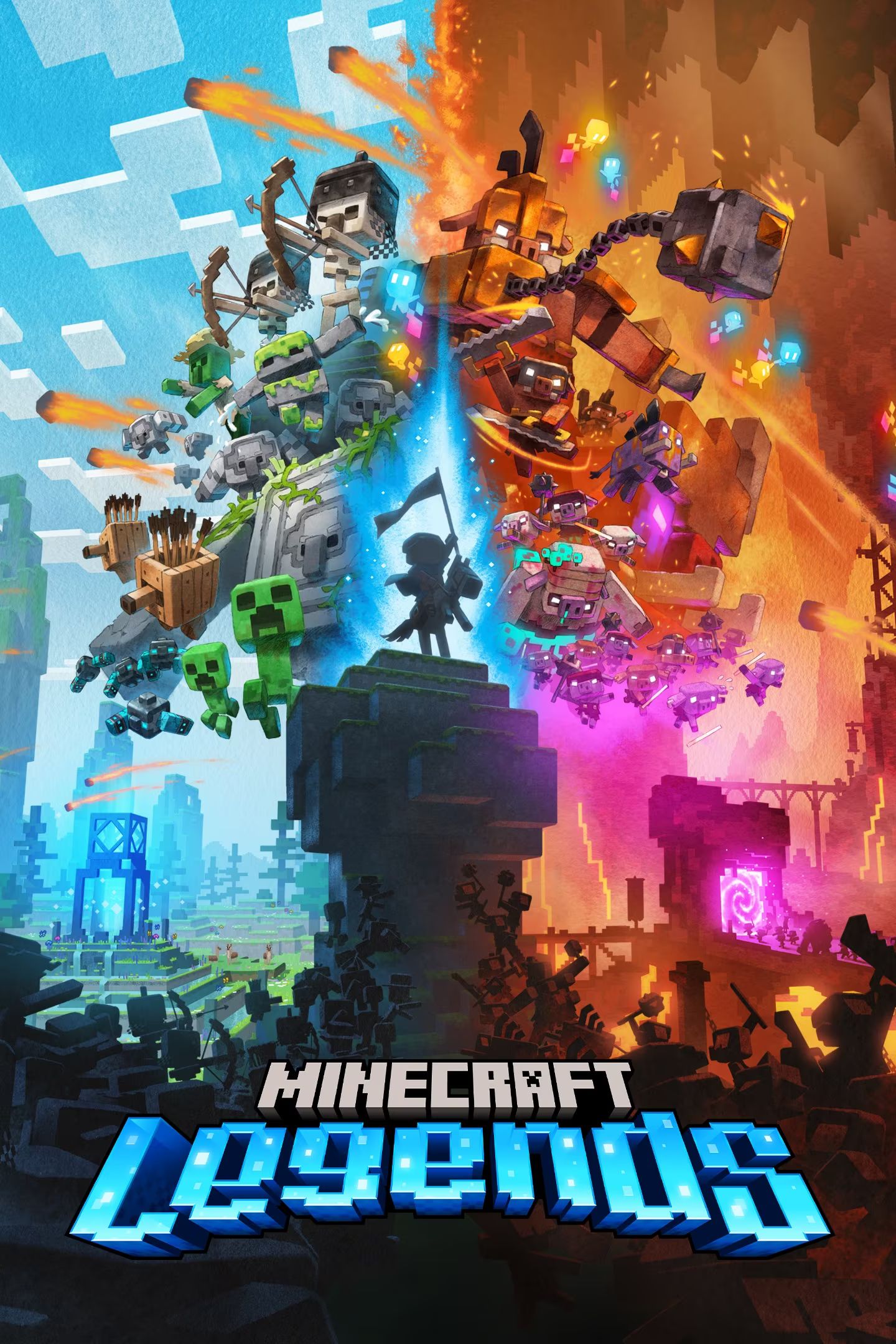 Minecraft Legends game poster