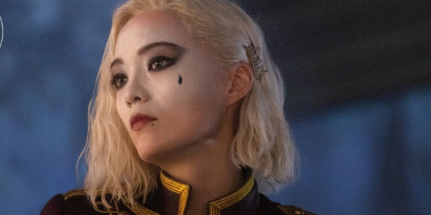 Pom Klementieff looking serious in Mission: Impossible 7.