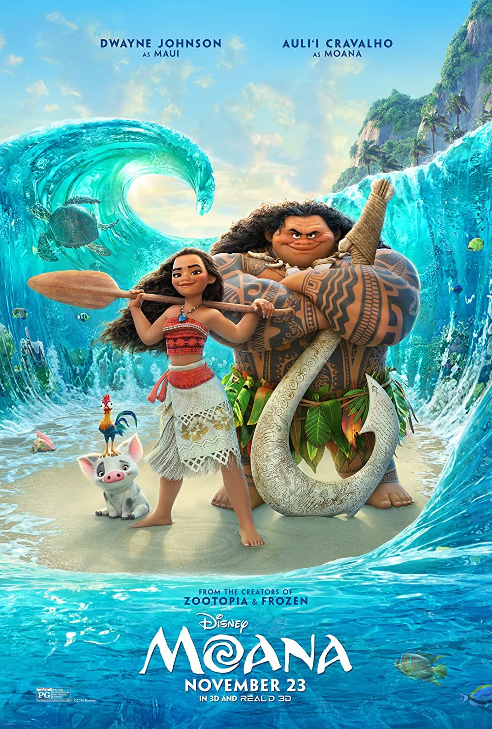 Cartaz do filme Moana