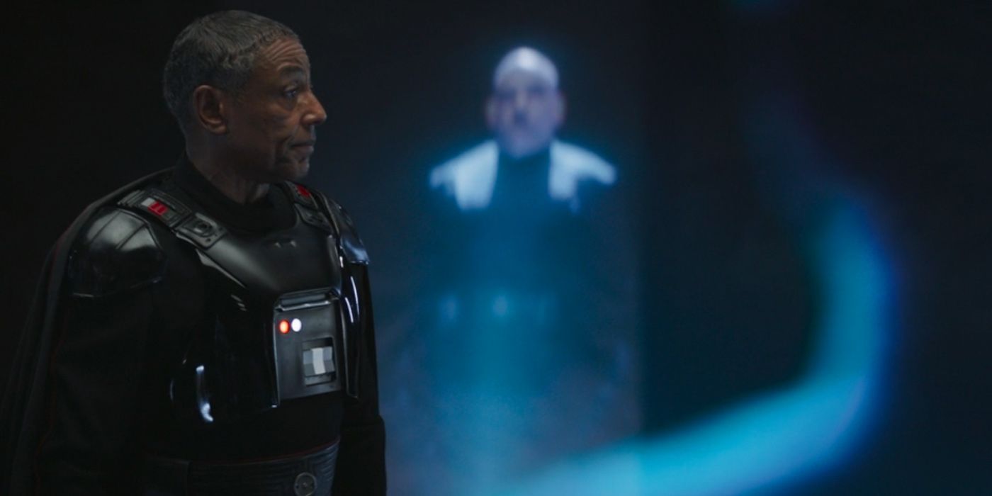 Moff Gideon With Imperial Warlords