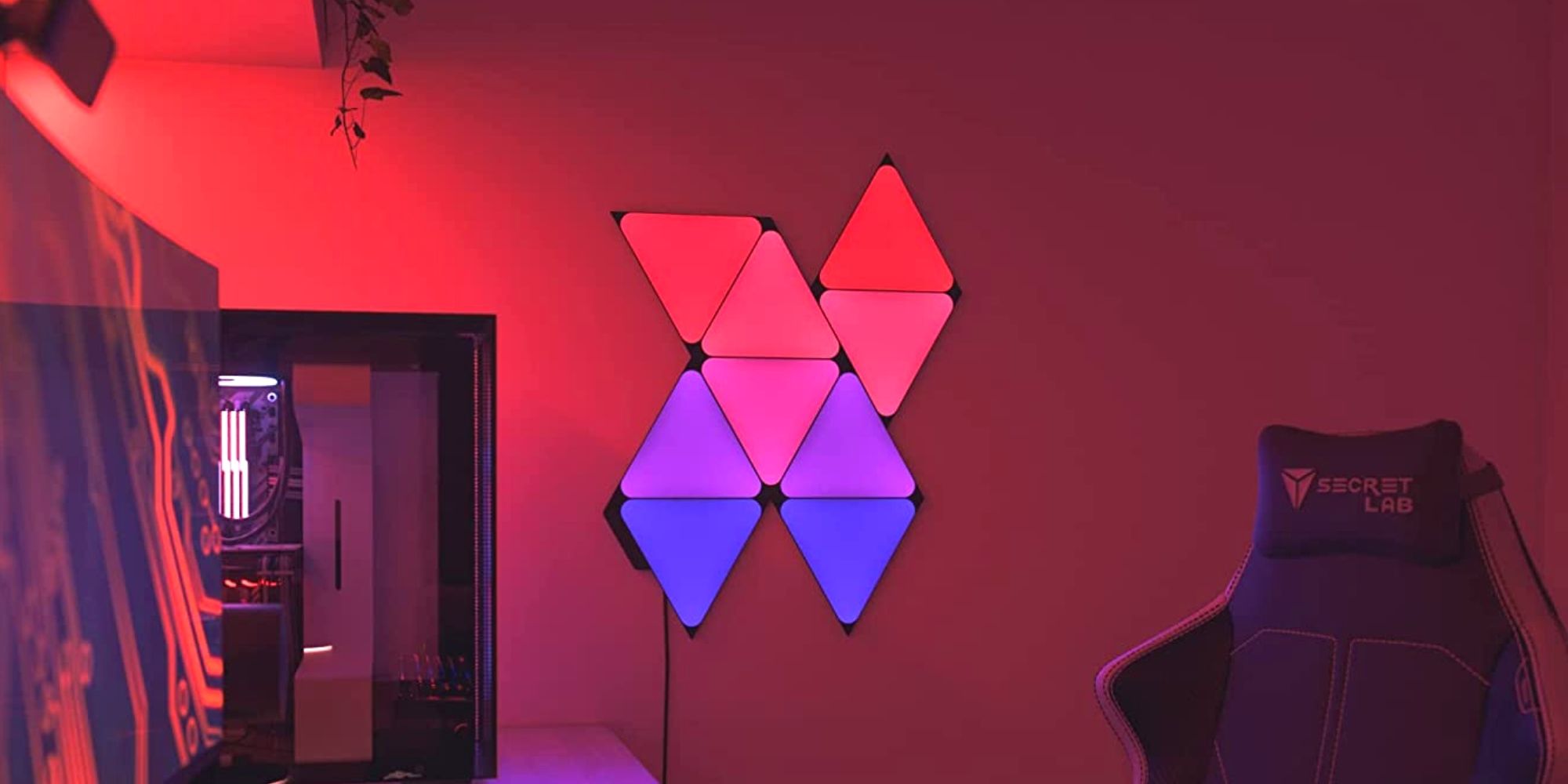 Nanoleaf Membentuk Lampu Dinding Wi-Fi