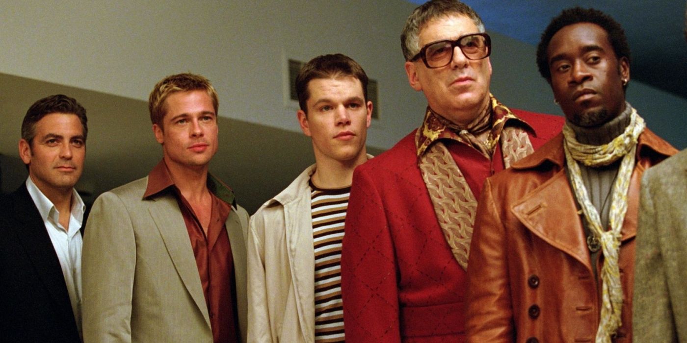Ocean's Eleven cast in a row.