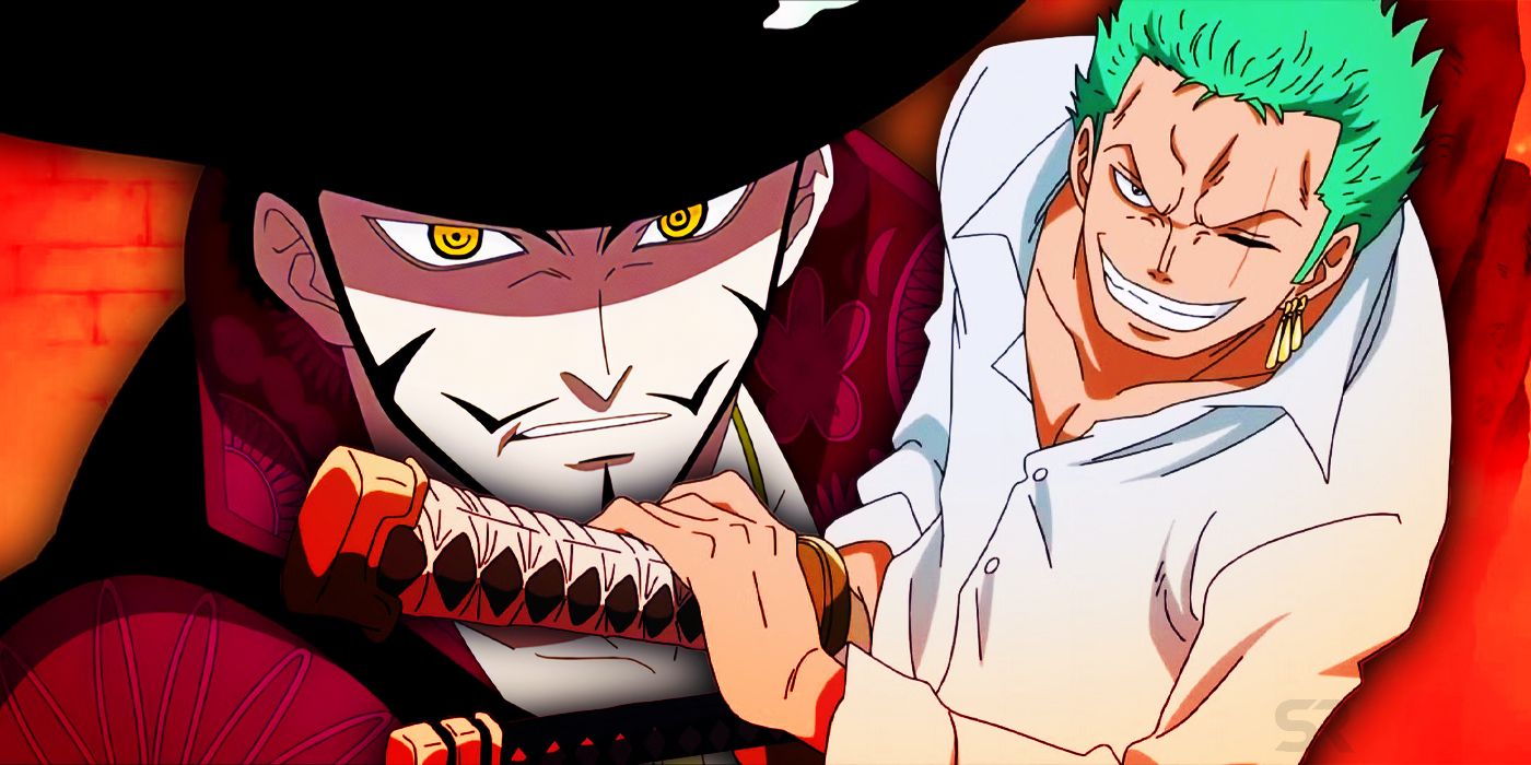 Zoro vs Mihawk, esse adaptação ficou show . . . #onepieceedit #netfli