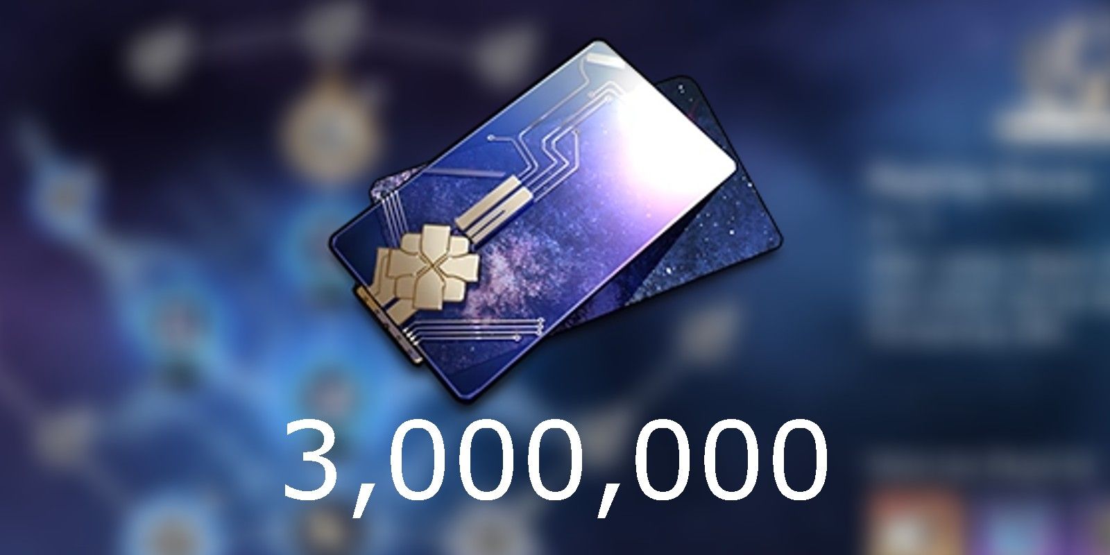 Over 3 million credits will be used on Seele's Trace skills