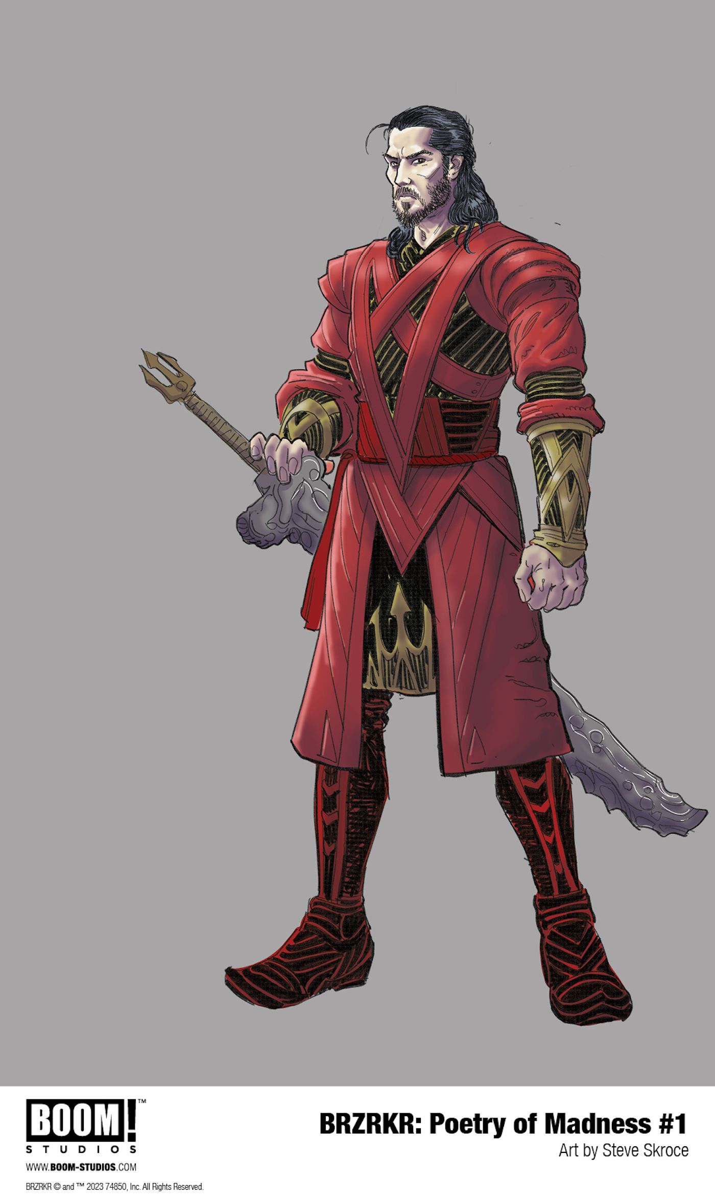 Keanu Reeves' Immortal Warrior Battles Lovecraftian Horrors in BRZRKR ...