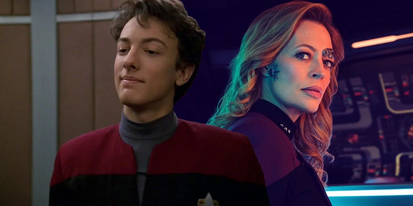 Q Junior And Seven Of Nine In Star Trek Voyager And Picard