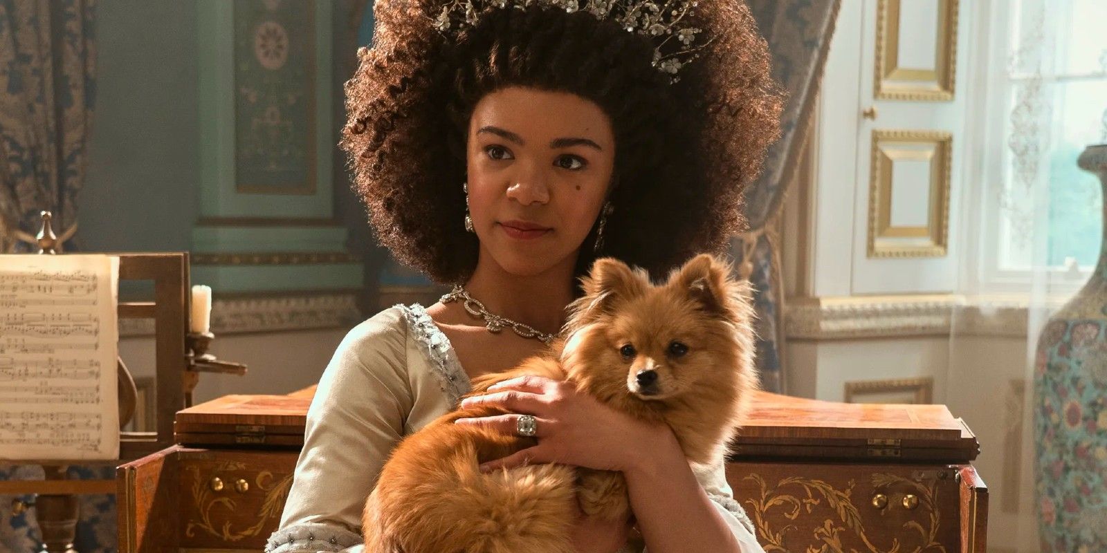 Queen Charlotte and Pom Pom