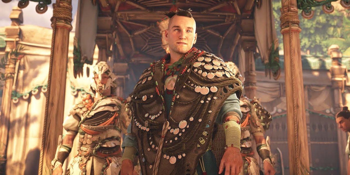 Ceo, the unstable leader of the Quen expedition in Horizon Forbidden West.