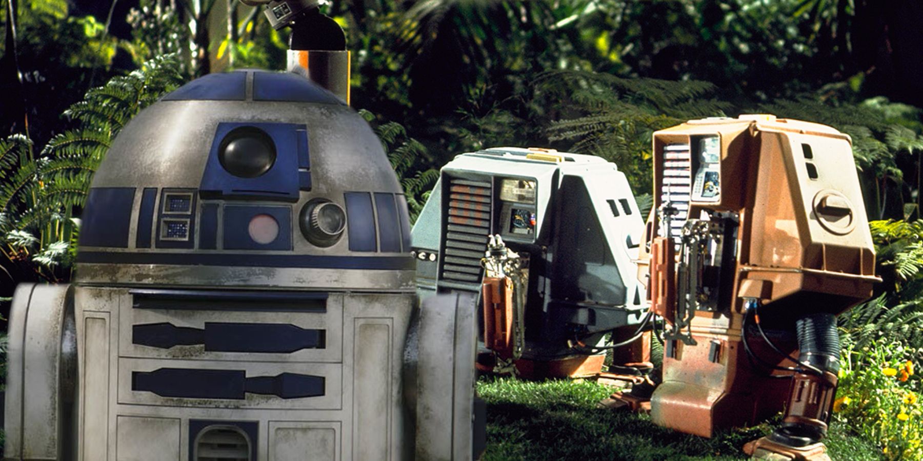 Star Wars' R2D2 and the robots from Silent Running