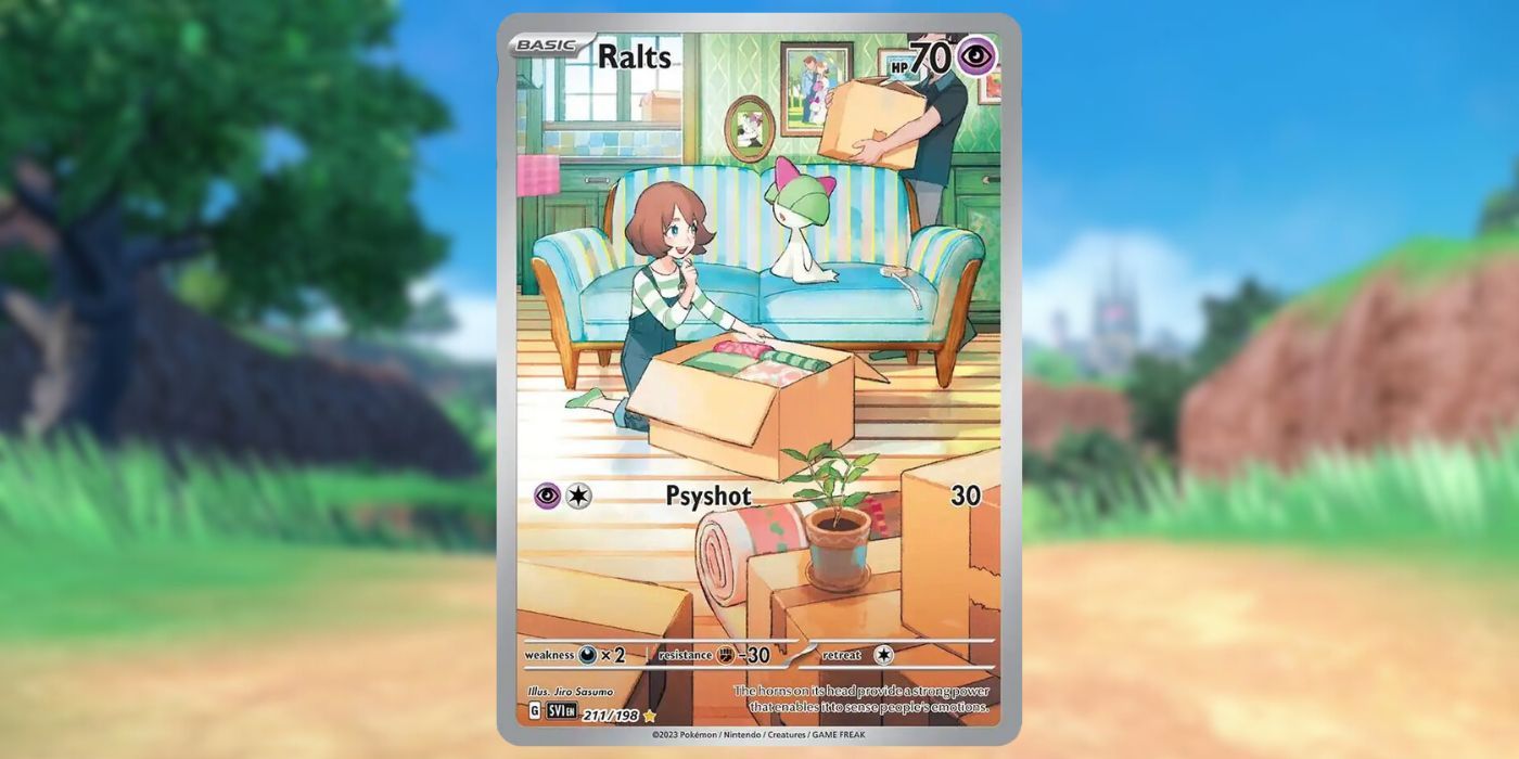 Ralts Pokemon TCG Card