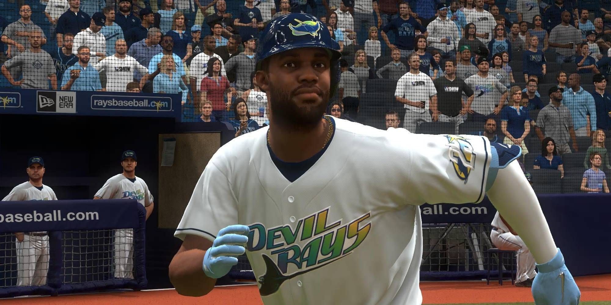 MLB The Show 23 Randy Arozarena for Tampa Bay Rays as one of Best Left Fielders in the Game