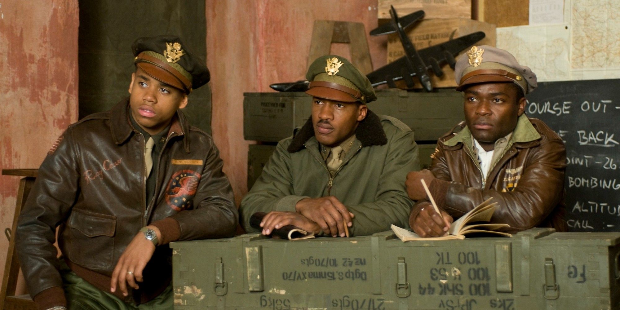 The cast of Red Tails