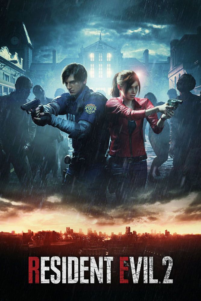 Resident Evil 2 Key Art Poster