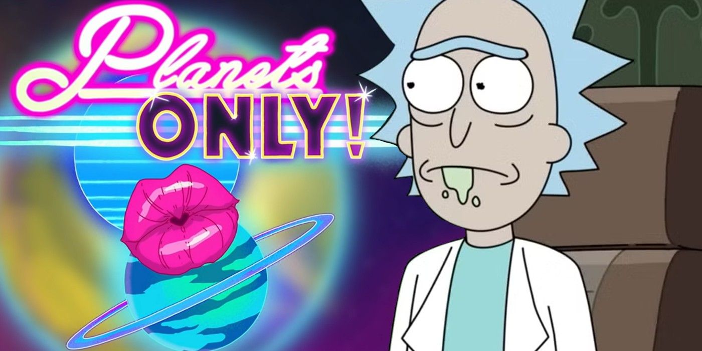 rick and morty planetas apenas