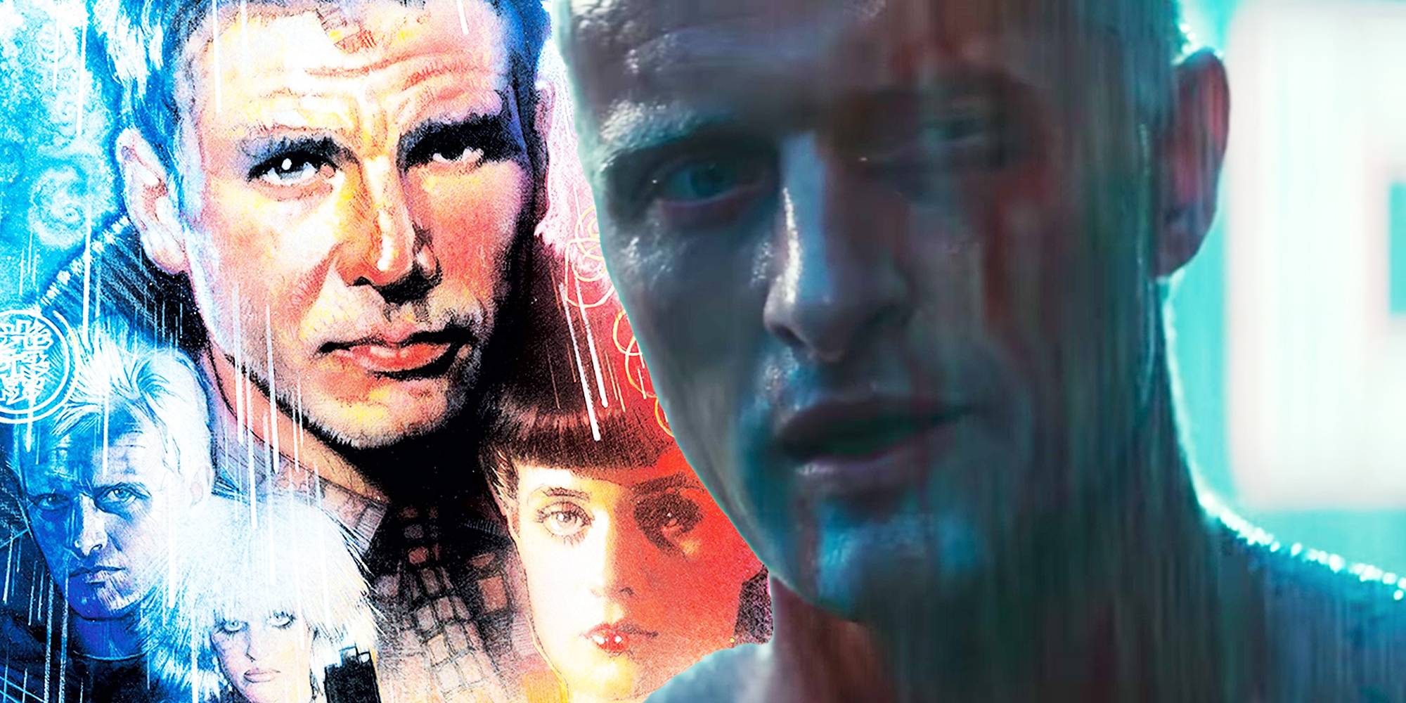 Moreno-mata Poster Artistico Fatto A Mano Blade Runner - Replicante Roy Batty - Quadro Moderno Per Soggiorno - Regalo Uomo E Donna Collezionisti