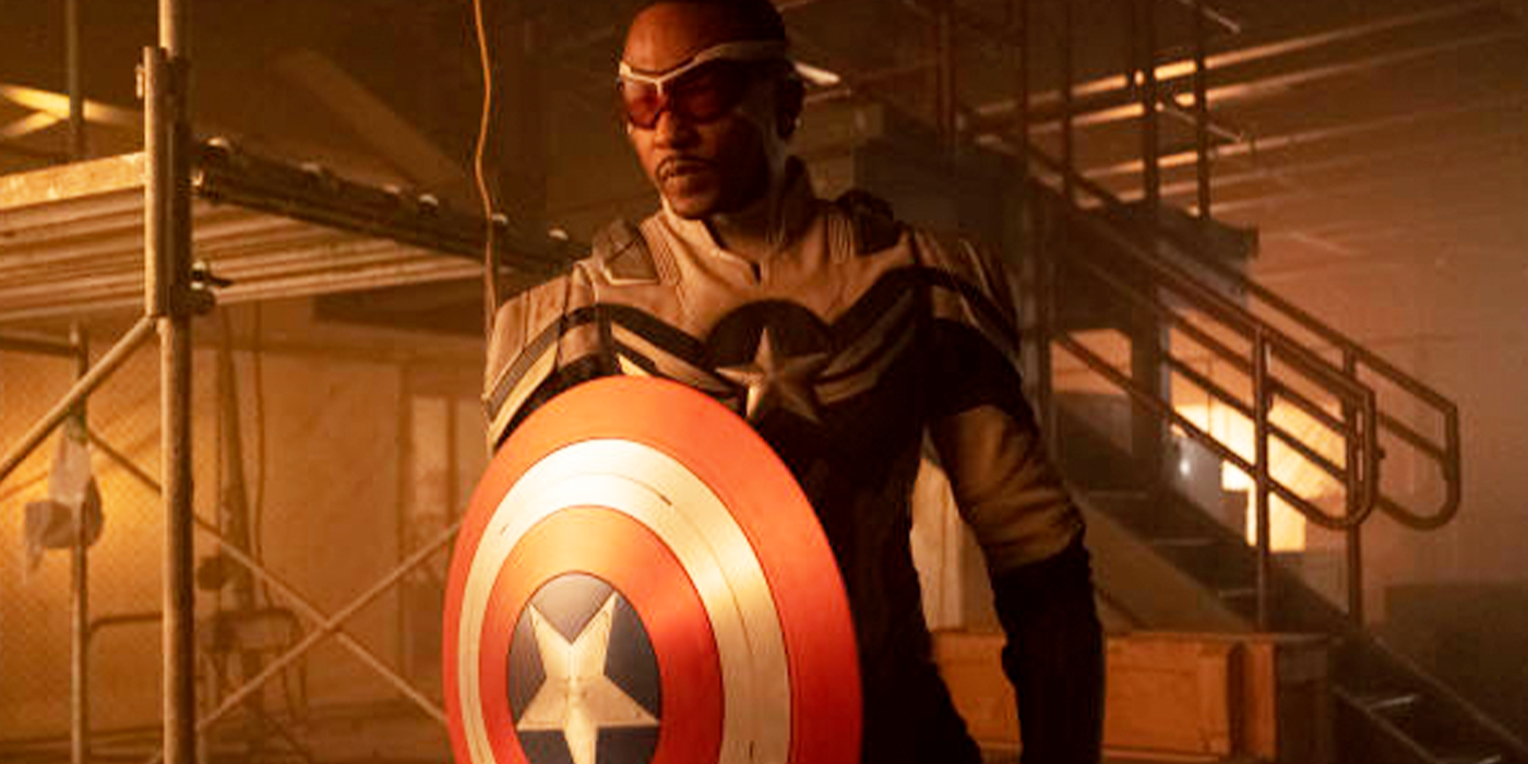 sam wilson's captain america in falcon and winter soldier and new world order