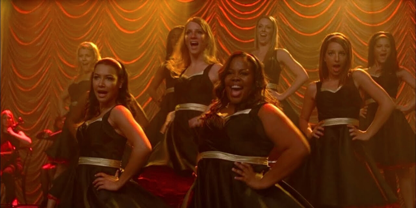 santana mercedes brittany azúcar en glee