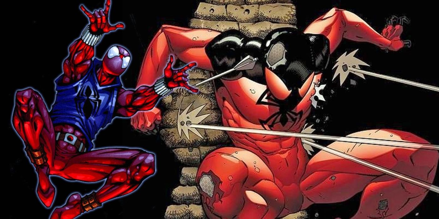 Scarlet Spider: Ben Reilly and Kaine Parker. 