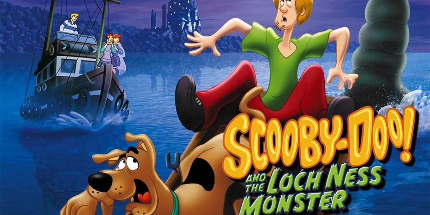 The cropped poster art for Scooby-Doo and the Loch Ness Monster