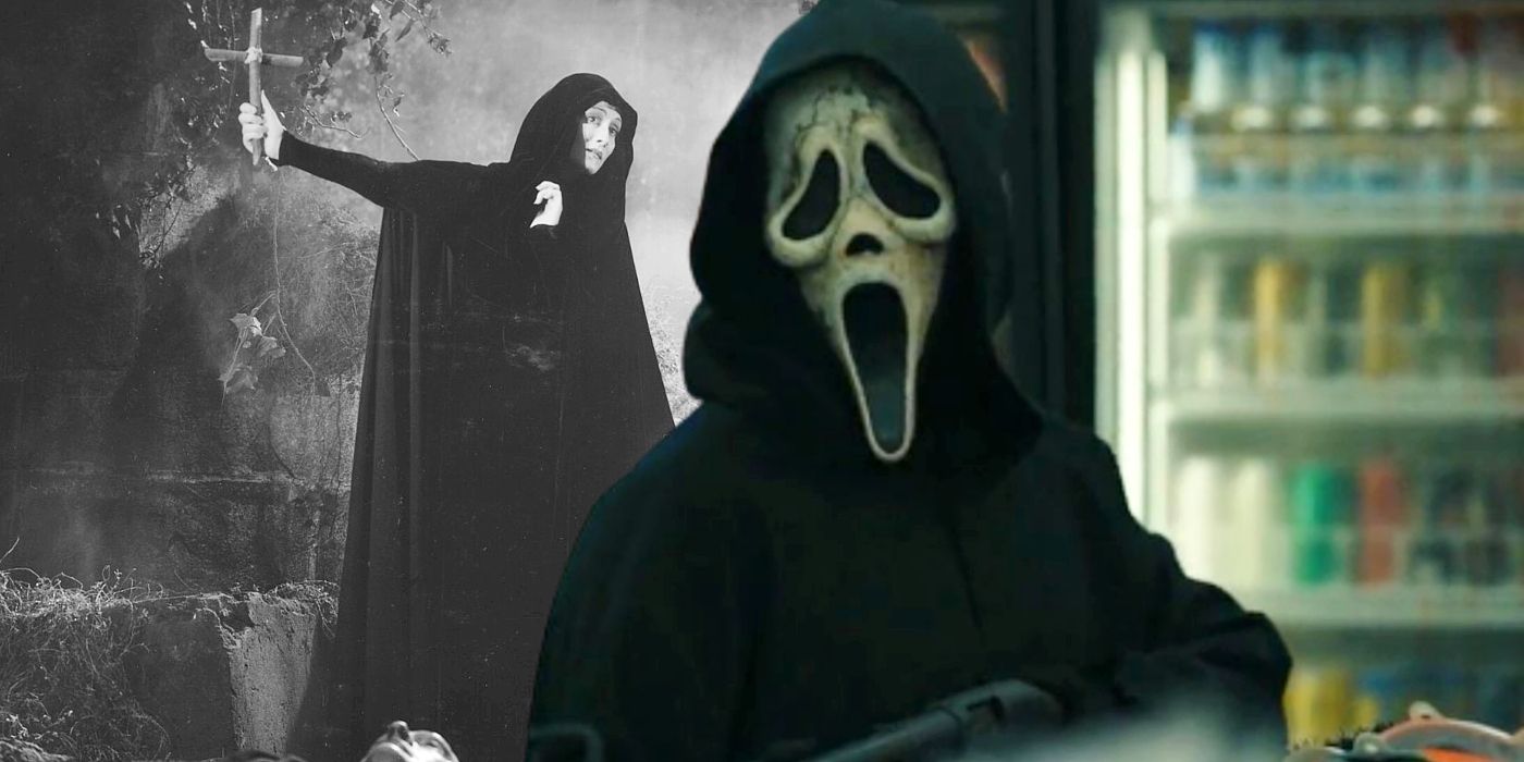 Custom image of Ghostface from Scream 6 and Dracula's Daughter.