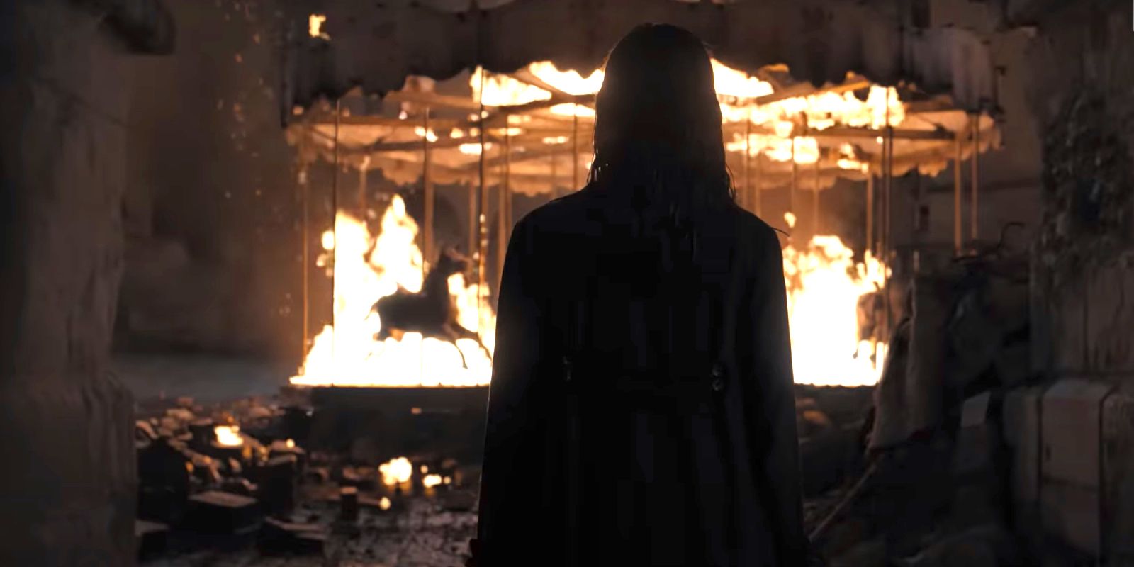 Burning carousel in All the Light We Cannot See
