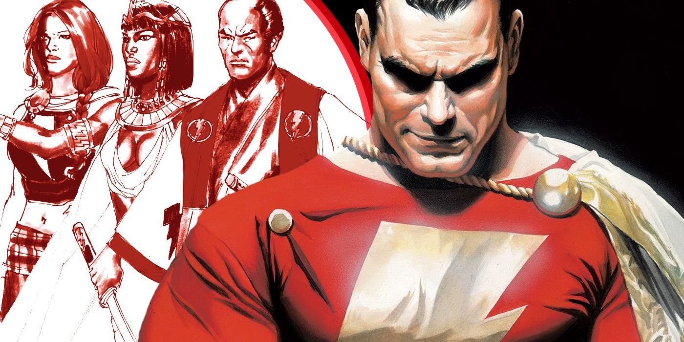 shazam com versões anteriores de shazam billy batson