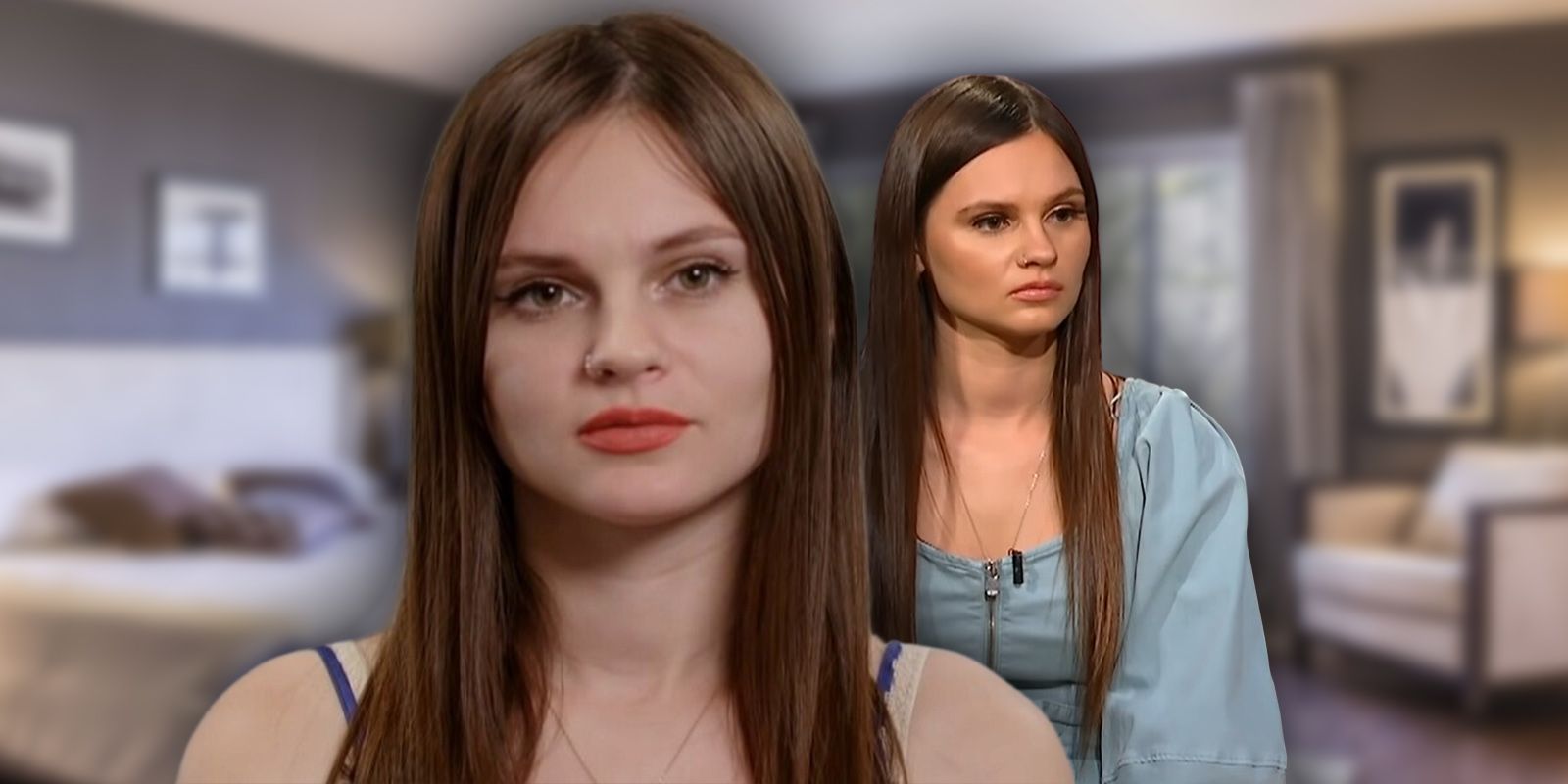 Montage of Julia Trubkina from 90 Day Fiancé