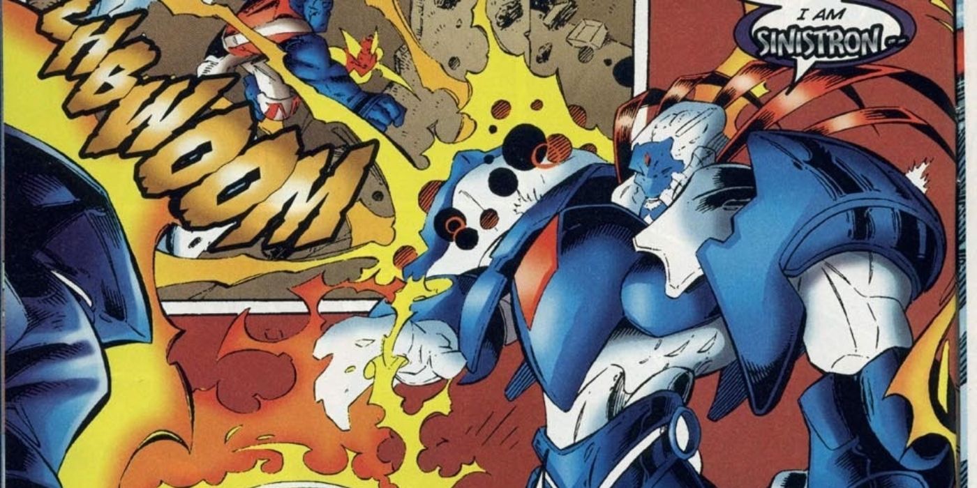 Sinister&rsquo;s ultimate form: Sinistron.