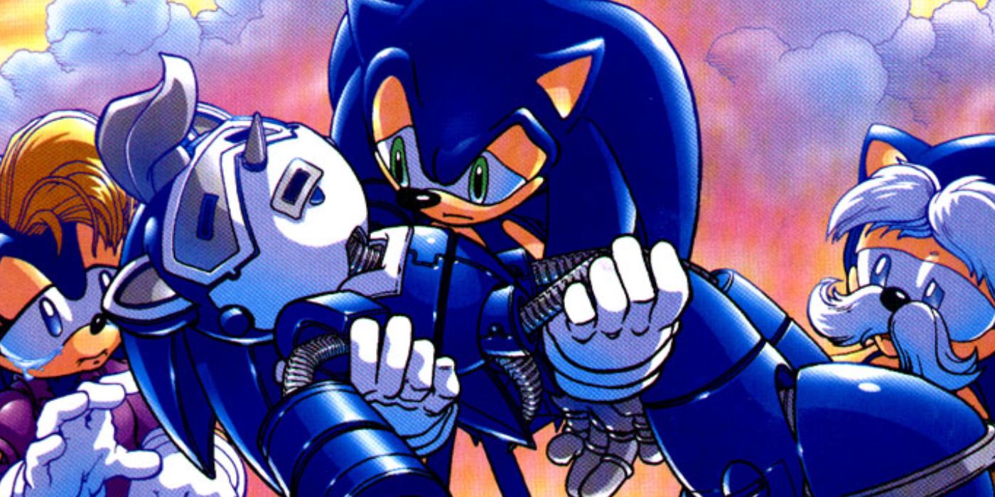 Sonic's dad father dies in Sonic 136