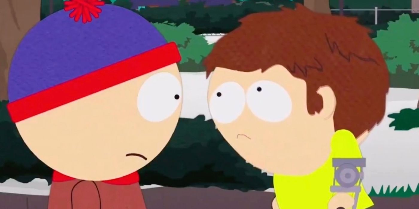 Stan talking to Jimmy in South Park