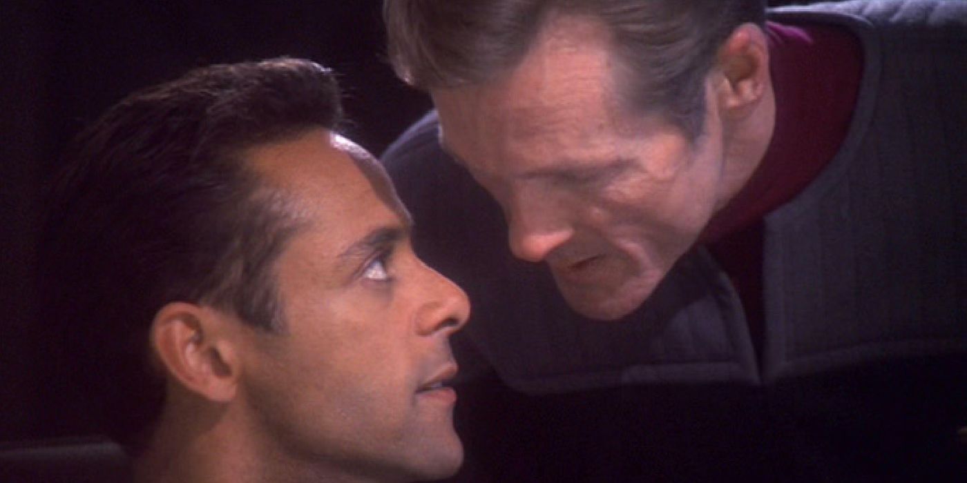 Bashir and Sloan face off in DS9 - Inquisition