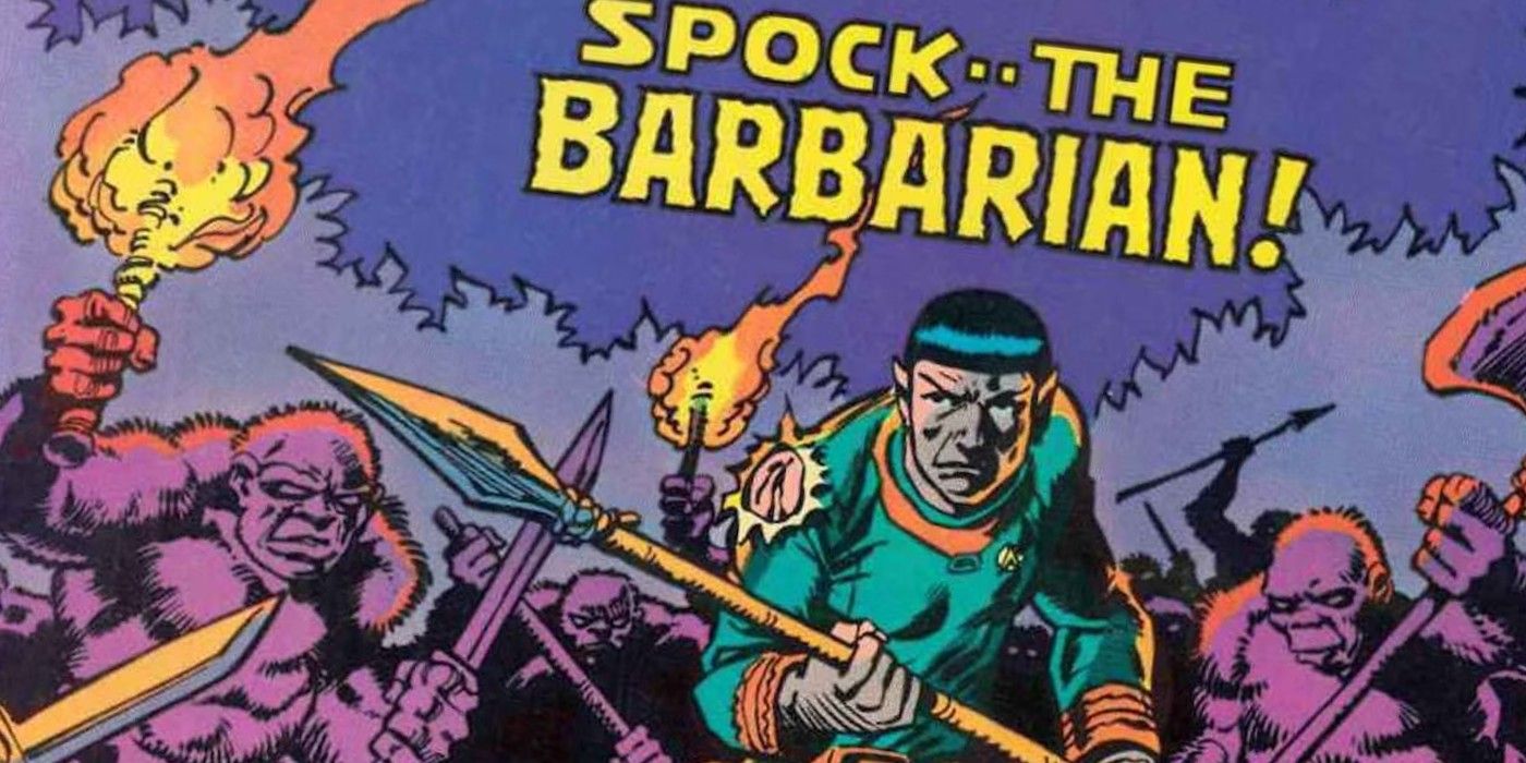 Jornada nas Estrelas Marvel Comics Spock o Bárbaro
