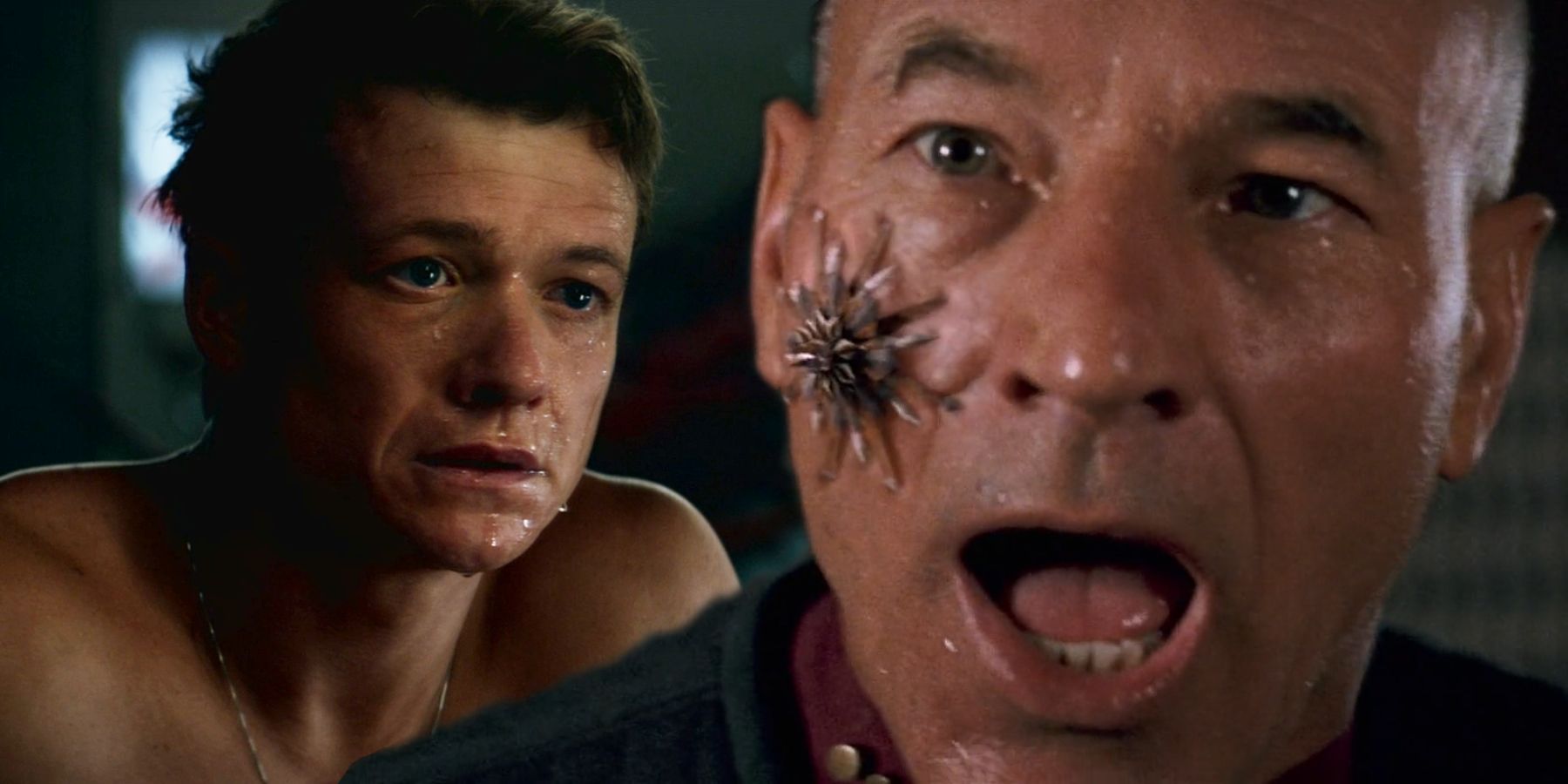 Jack Crusher in Star Trek: Picard and Jean-Luc Picard in Star Trek: First Contact