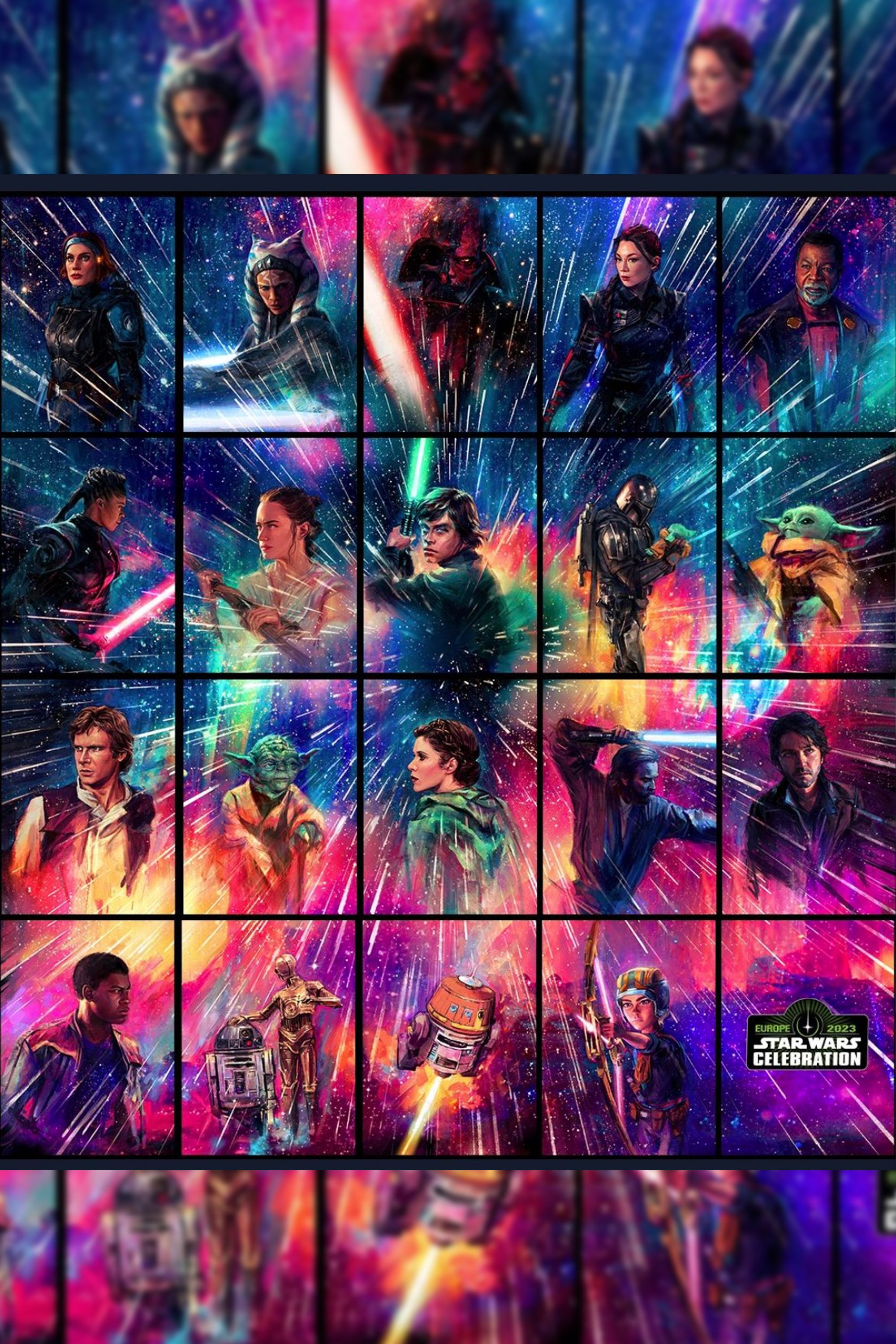 Star Wars Celebration 2023 Poster